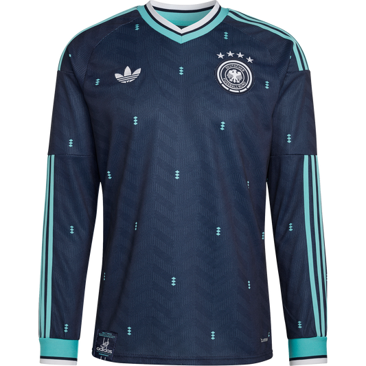 adidas Men's Germany Away 2026 Stadium Long Sleeve Jersey