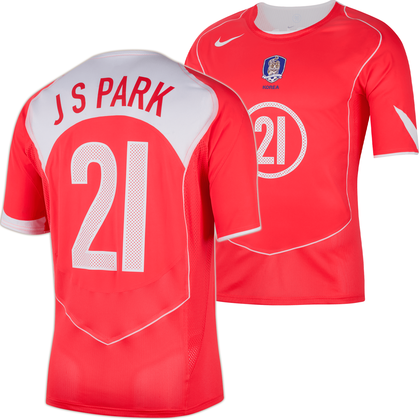 Nike Korea 2004 Men's Total 90 Reissue Ji-sung Park Jersey